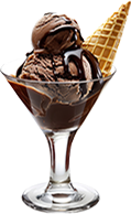 Chocolate Brownie Sundae